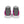 Carica l&#39;immagine nel Visualizzatore galleria, Bisexual Pride Colors Modern Gray High Top Shoes - Men Sizes
