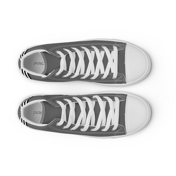 Original Ally Pride Colors Gray High Top Shoes - Men Sizes