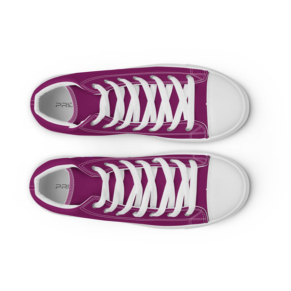 Omnisexual Pride Modern Purple High Top Shoes