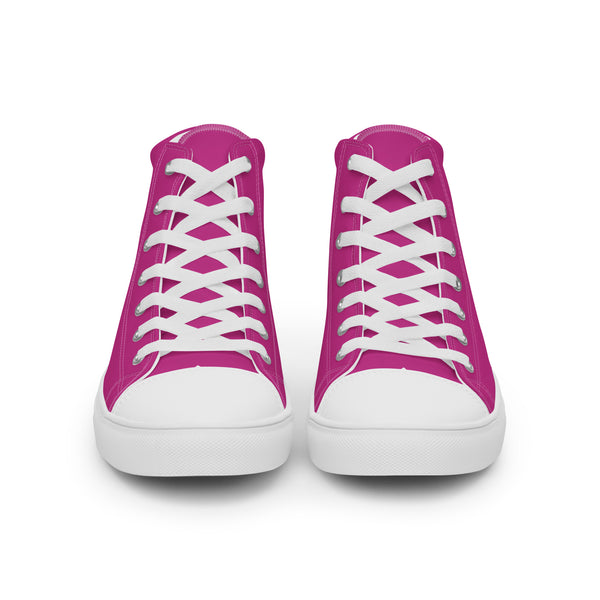 Genderfluid Pride Colors Original Fuchsia High Top Shoes - Men Sizes