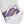 Cargar imagen en el visor de la galería, Non-Binary Pride Colors Original Purple High Top Shoes - Men Sizes
