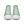 Cargar imagen en el visor de la galería, Original Aromantic Pride Colors Green High Top Shoes - Men Sizes
