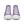 Carica l&#39;immagine nel Visualizzatore galleria, Original Gay Pride Colors Purple High Top Shoes - Men Sizes
