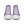 Cargar imagen en el visor de la galería, Original Non-Binary Pride Colors Purple High Top Shoes - Men Sizes
