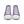 Cargar imagen en el visor de la galería, Classic Non-Binary Pride Colors Purple High Top Shoes - Men Sizes
