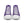 Carregar imagem no visualizador da galeria, Trendy Bisexual Pride Colors Purple High Top Shoes - Men Sizes
