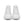 Carregar imagem no visualizador da galeria, Trendy Genderqueer Pride Colors White High Top Shoes - Men Sizes
