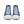 Carica l&#39;immagine nel Visualizzatore galleria, Trendy Transgender Pride Colors Navy High Top Shoes - Men Sizes
