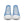Carica l&#39;immagine nel Visualizzatore galleria, Modern Omnisexual Pride Colors Blue High Top Shoes - Men Sizes
