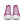 Cargar imagen en el visor de la galería, Modern Transgender Pride Colors Violet High Top Shoes - Men Sizes
