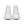 Charger l&#39;image dans la galerie, Agender Pride Colors Modern White High Top Shoes - Men Sizes
