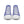 Carica l&#39;immagine nel Visualizzatore galleria, Bisexual Pride Colors Modern Blue High Top Shoes - Men Sizes
