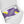 Charger l&#39;image dans la galerie, Non-Binary Pride Colors Modern Purple High Top Shoes - Men Sizes
