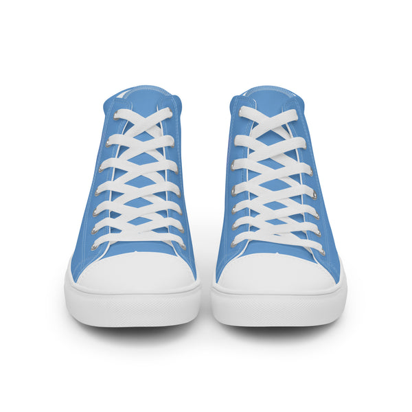 Omnisexual Pride Colors Modern Blue High Top Shoes - Men Sizes