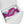 Carica l&#39;immagine nel Visualizzatore galleria, Transgender Pride Colors Modern Violet High Top Shoes - Men Sizes
