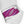 Cargar imagen en el visor de la galería, Genderfluid Pride Modern High Top Violet Shoes
