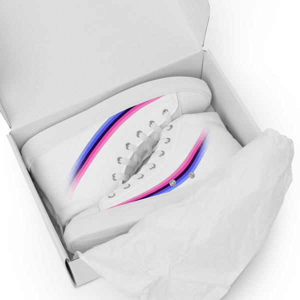 Omnisexual Pride Modern High Top White Shoes