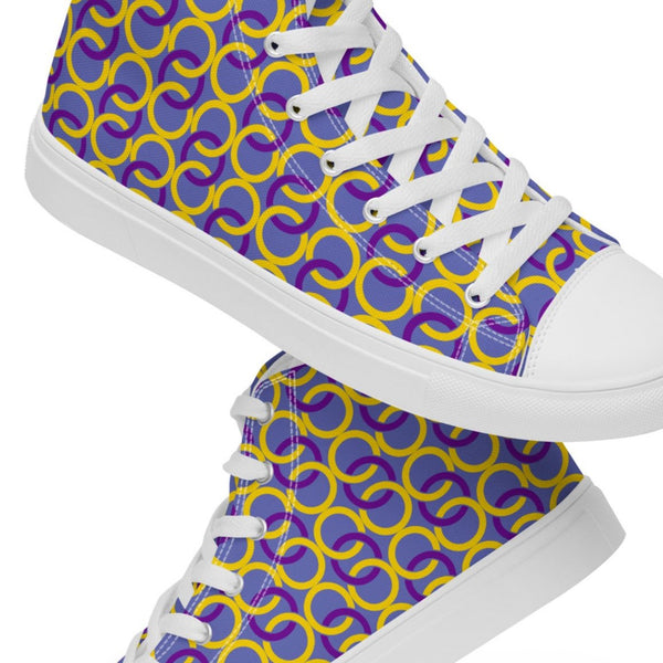 Intersex Pride Classic Purple High Top Shoes