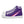 Cargar imagen en el visor de la galería, Genderfluid Pride Colors Original Purple High Top Shoes - Men Sizes
