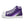 Charger l&#39;image dans la galerie, Genderqueer Pride Colors Original Purple High Top Shoes - Men Sizes
