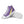 Cargar imagen en el visor de la galería, Non-Binary Pride Colors Original Purple High Top Shoes - Men Sizes
