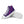 Charger l&#39;image dans la galerie, Original Bisexual Pride Colors Purple High Top Shoes - Men Sizes
