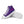 Cargar imagen en el visor de la galería, Casual Bisexual Pride Colors Purple High Top Shoes - Men Sizes
