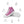 Carregar imagem no visualizador da galeria, Casual Transgender Pride Colors Pink High Top Shoes - Men Sizes

