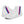 Cargar imagen en el visor de la galería, Classic Bisexual Pride Colors White High Top Shoes - Men Sizes
