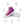 Carica l&#39;immagine nel Visualizzatore galleria, Classic Genderfluid Pride Colors Fuchsia High Top Shoes - Men Sizes
