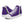 Load image into Gallery viewer, Classic Genderqueer Pride Colors Purple High Top Shoes - Men Sizes
