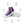 Load image into Gallery viewer, Classic Intersex Pride Colors Indigo High Top Shoes - Men Sizes
