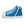 Cargar imagen en el visor de la galería, Classic Non-Binary Pride Colors Blue High Top Shoes - Men Sizes
