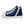 Cargar imagen en el visor de la galería, Classic Transgender Pride Colors Navy High Top Shoes - Men Sizes
