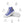 Cargar imagen en el visor de la galería, Modern Ally Pride Colors Blue High Top Shoes - Men Sizes
