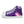 Laden Sie das Bild in den Galerie-Viewer, Genderfluid Pride Colors Modern Purple High Top Shoes - Men Sizes
