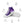 Carica l&#39;immagine nel Visualizzatore galleria, Genderqueer Pride Colors Modern Purple High Top Shoes - Men Sizes
