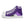 Charger l&#39;image dans la galerie, Genderqueer Pride Colors Modern Purple High Top Shoes - Men Sizes
