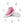 Carregar imagem no visualizador da galeria, Bisexual Pride Modern High Top Pink Shoes
