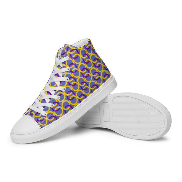 Intersex Pride Classic Purple High Top Shoes