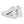 Cargar imagen en el visor de la galería, Agender Pride Colors Original White High Top Shoes - Men Sizes
