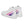 Load image into Gallery viewer, Genderfluid Pride Colors Original White High Top Shoes - Men Sizes

