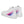Load image into Gallery viewer, Omnisexual Pride Colors Original White High Top Shoes - Men Sizes
