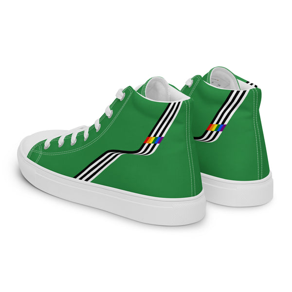 Original Ally Pride Colors Green High Top Shoes - Men Sizes