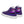 Cargar imagen en el visor de la galería, Modern Genderfluid Pride Colors Purple High Top Shoes - Men Sizes
