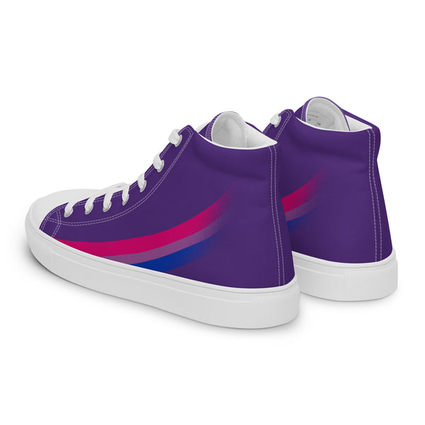 Bisexual Pride Modern High Top Purple Shoes