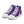 Charger l&#39;image dans la galerie, Genderfluid Pride Colors Original Purple High Top Shoes - Men Sizes
