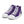 Laden Sie das Bild in den Galerie-Viewer, Genderqueer Pride Colors Original Purple High Top Shoes - Men Sizes

