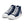 Load image into Gallery viewer, Transgender Pride Colors Original Navy High Top Shoes - Men Sizes
