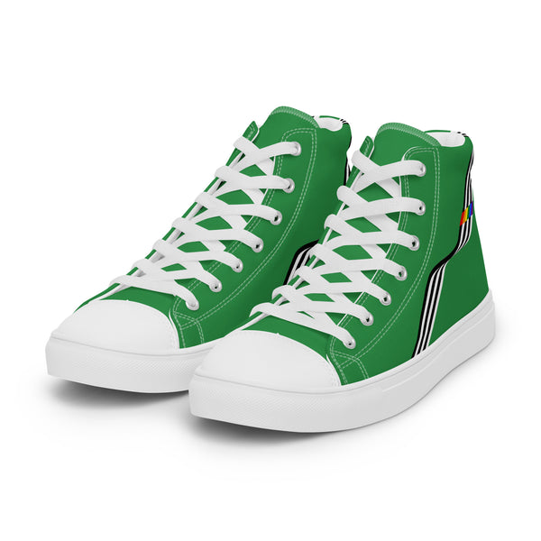 Original Ally Pride Colors Green High Top Shoes - Men Sizes
